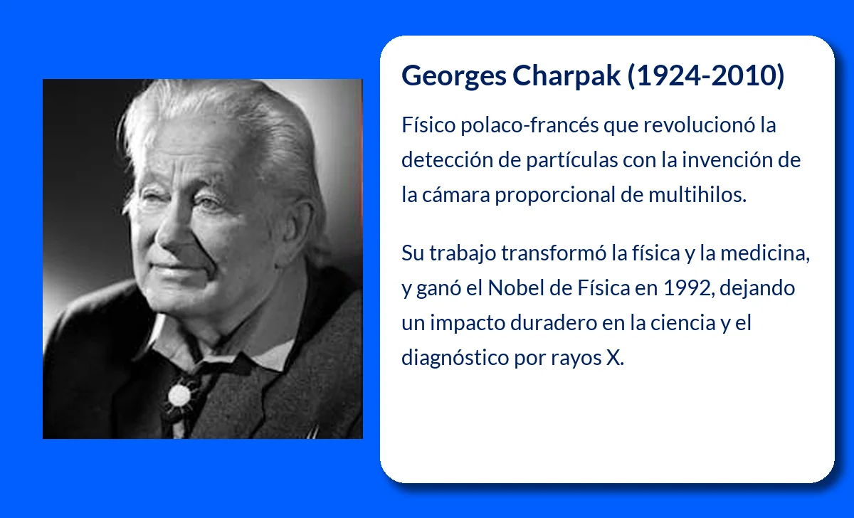 Georges Charpak (1924-2010). El genio polaco-francés que revolucionó la detección de partículas