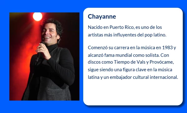 Chayanne (1968-VVVV): El Ícono del Pop Latino que Conquistó el Mundo