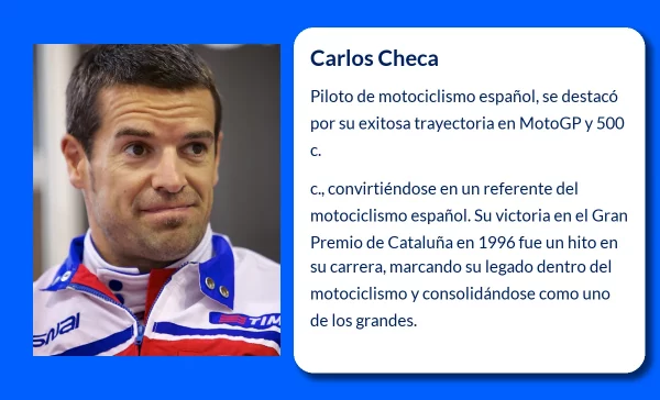 Carlos Checa (1972-VVVV): El ícono del motociclismo español que alcanzó la gloria en el Gran Premio de Cataluña