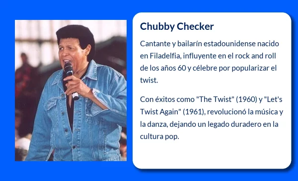 Chubby Checker (1941-VVVV): El Rey del Twist que Revolucionó la Música y la Danza