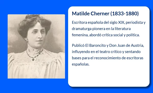 Matilde Cherner (1833-1880). Pionera de la literatura femenina y el teatro crítico en la España del siglo XIX