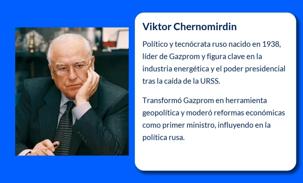 Viktor Chernomirdin (1938-VVVV). El tecnócrata soviético que moldeó la política energética de la Rusia postsoviética