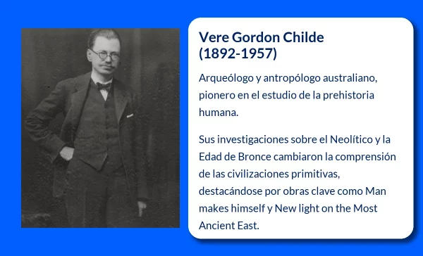 Vere Gordon Childe (1892-1957). El pionero de la arqueología y la antropología prehistórica
