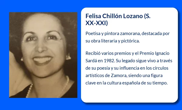 Felisa Chillón Lozano (S. XX-XXI): Poetisa y Pintora Zamorana que Emocionó con su Poesía