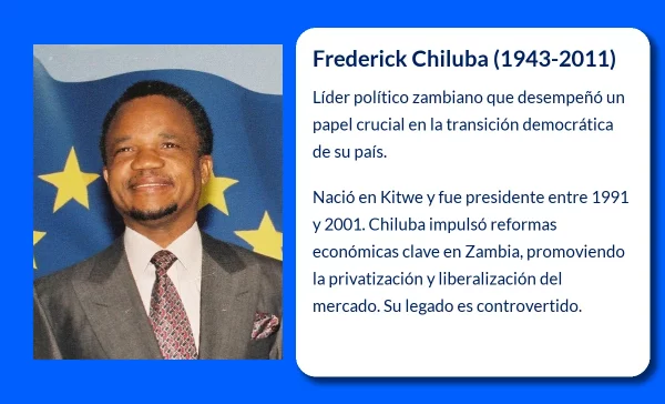 Frederick Chiluba (1943-2011): El líder zambiano que transformó su país