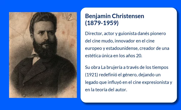 Benjamin Christensen (1879-1959). El visionario del cine mudo que desafió las convenciones
