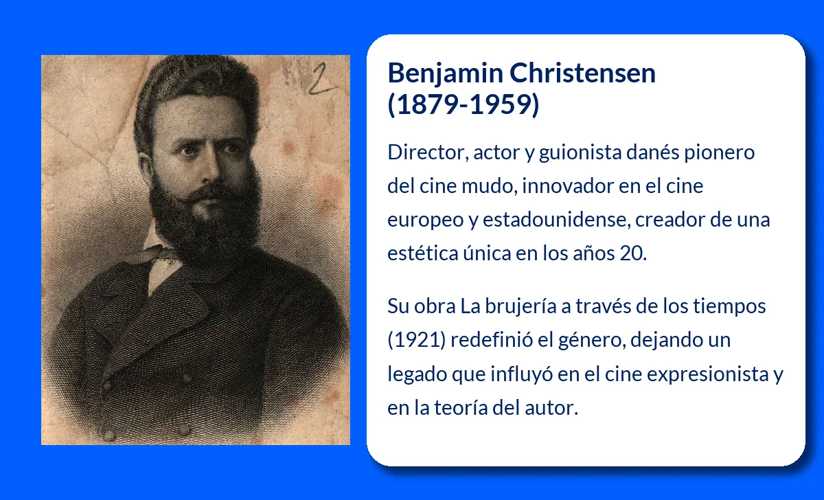Benjamin Christensen (1879-1959). El visionario del cine mudo que desafió las convenciones