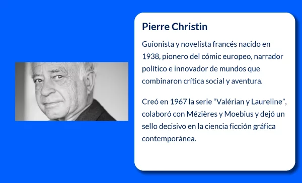 Pierre Christin (1938-VVVV). El maestro del guion que transformó el cómic europeo
