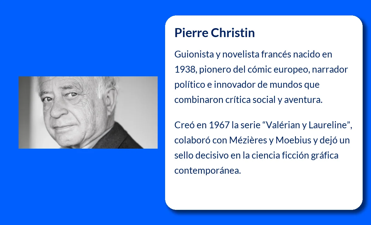 Pierre Christin (1938-VVVV). El maestro del guion que transformó el cómic europeo