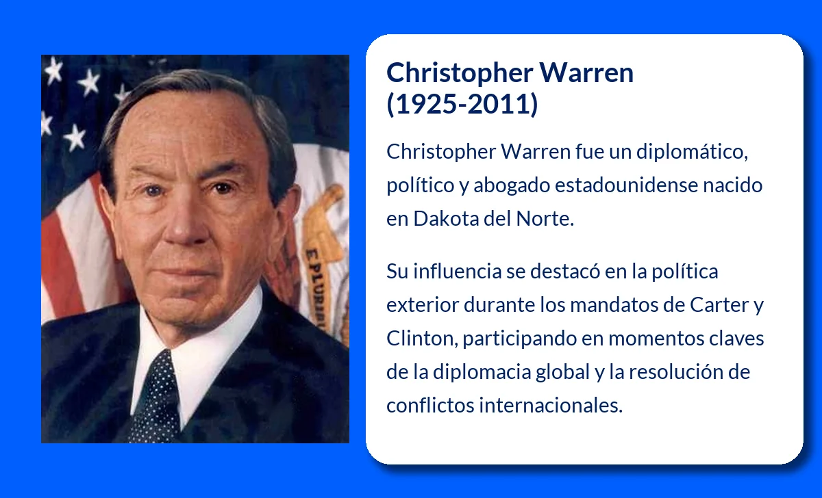 Christopher Warren (1925-2011): Diplomático