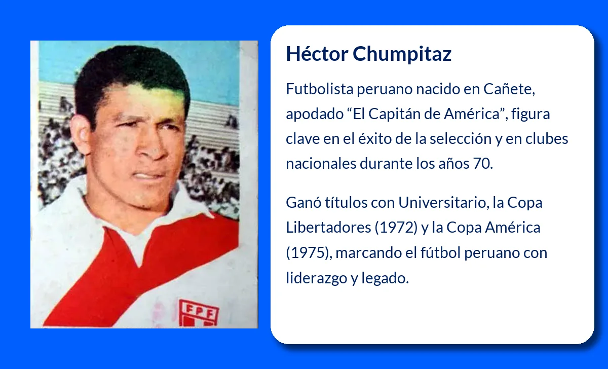 Héctor Chumpitaz (1944-VVVV): El Capitán de América que dejó huella en el fútbol mundial