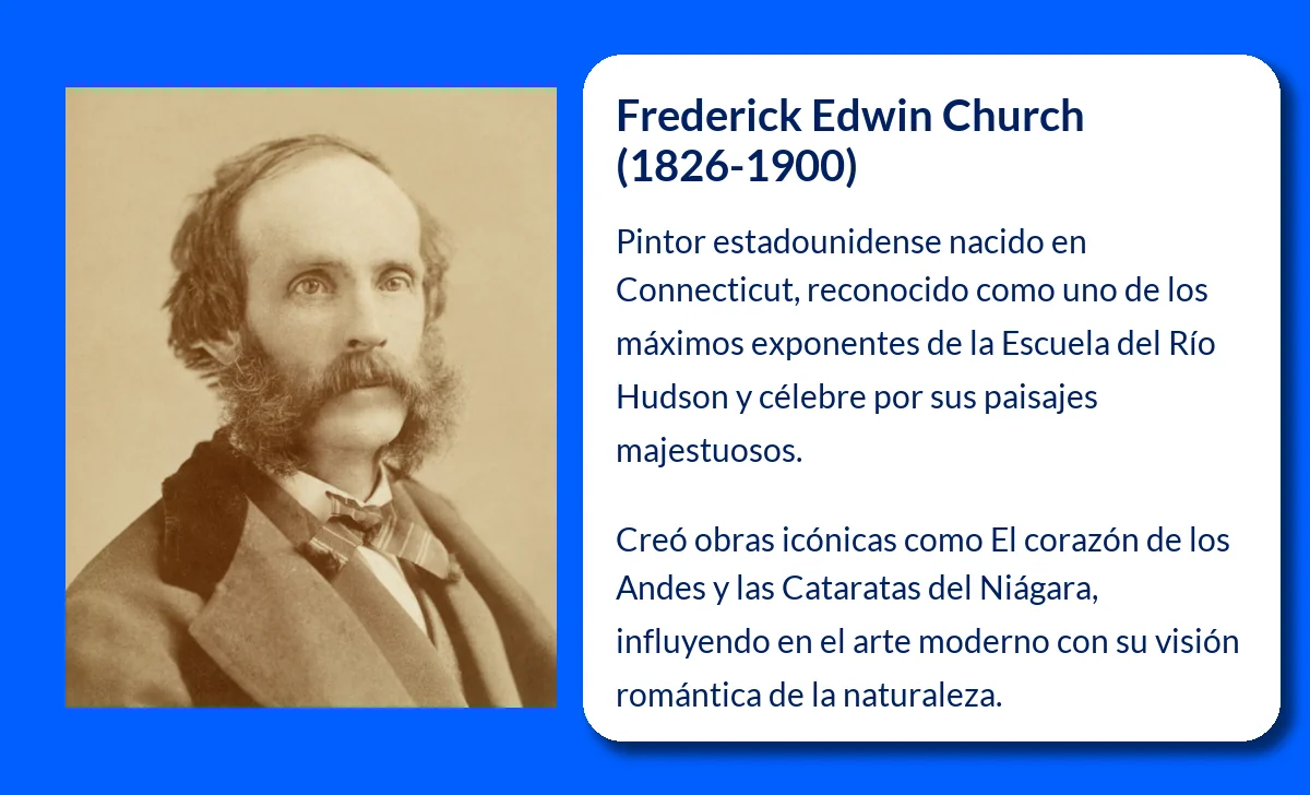 Frederick Edwin Church (1826-1900): El pionero del paisaje romántico estadounidense