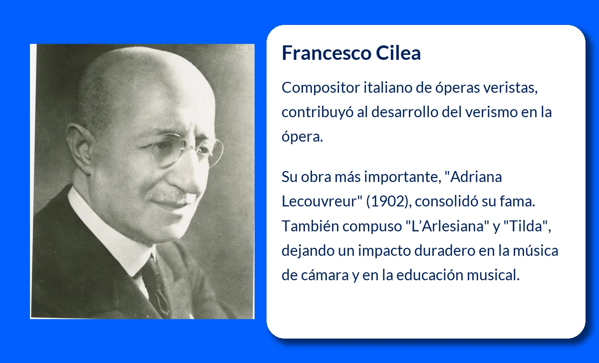 Francesco Cilea (1866-?). El genio de la ópera verista italiana que conquistó los teatros del mundo