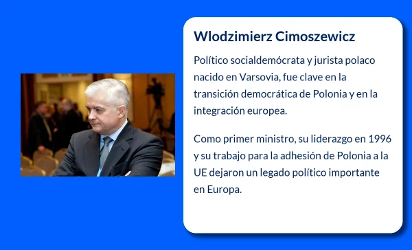 Wlodzimierz Cimoszewicz (1950-VVVV). El arquitecto socialdemócrata del cambio político en Polonia
