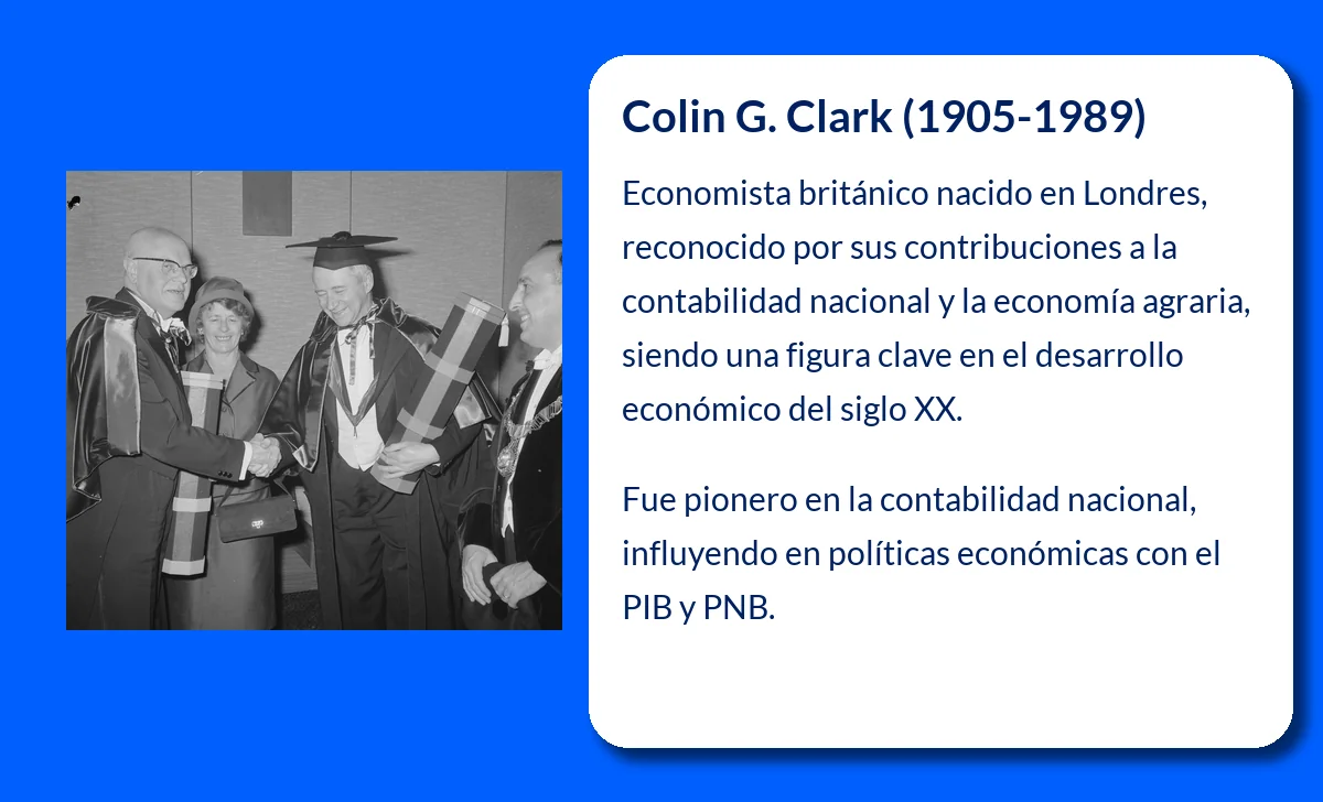 Colin G. Clark (1905-1989). El economista británico que revolucionó la contabilidad nacional