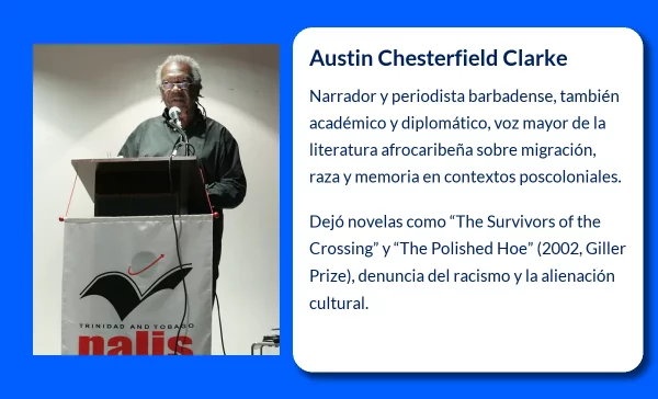 Austin Chesterfield Clarke (1934-VVVV). El narrador que retrató la experiencia afrocaribeña en Canadá