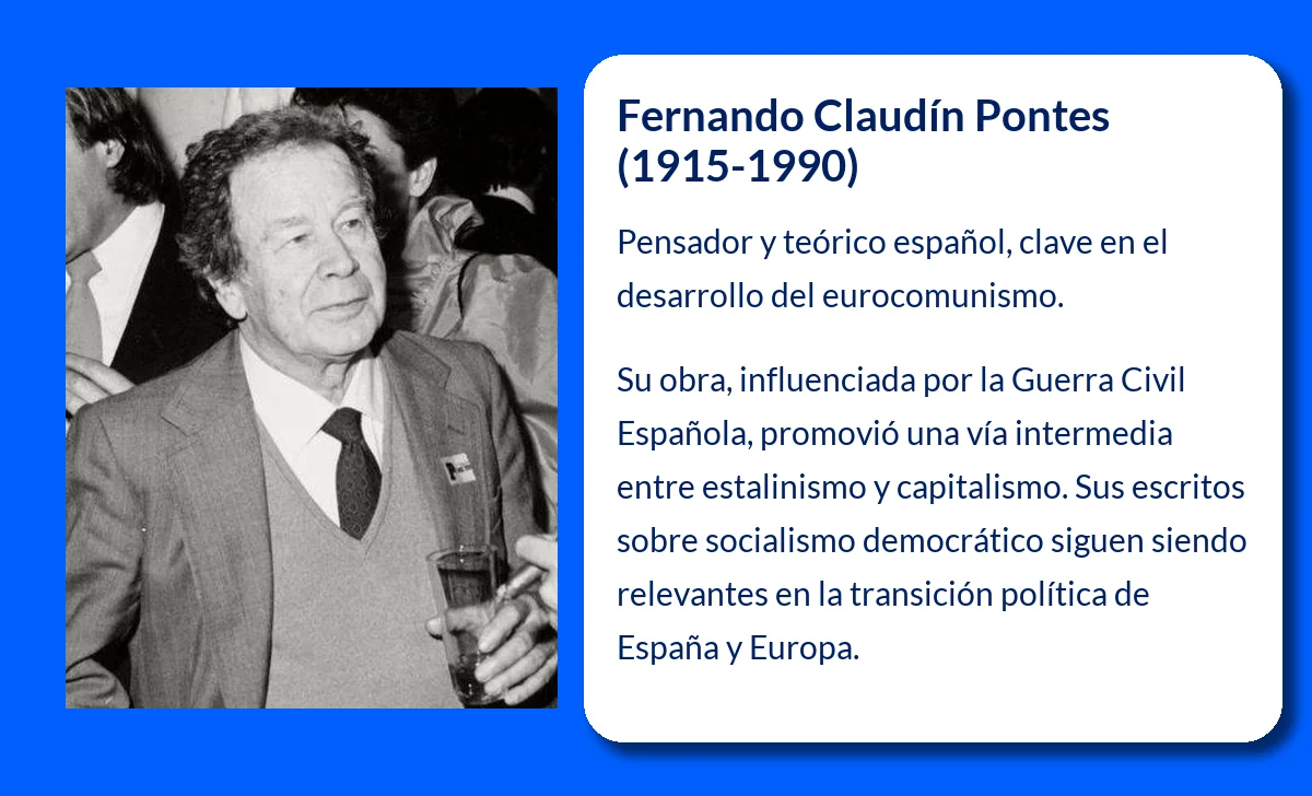 Fernando Claudín Pontes (1915-1990). El pensador que marcó la evolución del eurocomunismo