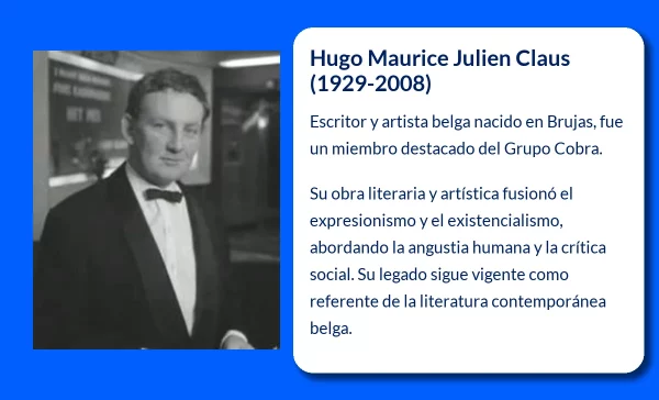 Hugo Maurice Julien Claus (1929-2008): El autor belga que unió el expresionismo y el existencialismo en su vasta obra literaria