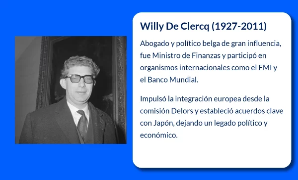 Willy De Clercq (1927-2011): El influyente abogado y político belga