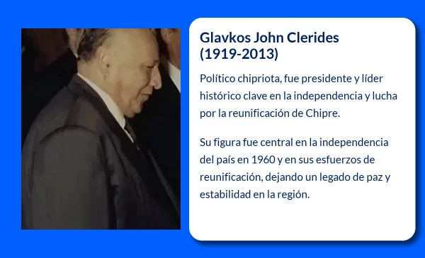 Glavkos John Clerides (1919-2013): El líder histórico de Chipre y su lucha por la reunificación