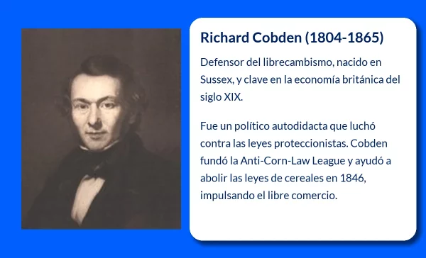 Richard Cobden (1804-1865). El apóstol del librecambismo que transformó la economía británica