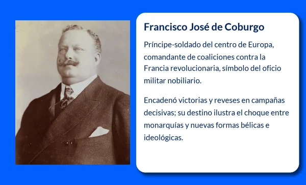 Francisco José de Coburgo (¿-1815). El príncipe de Sajonia que enfrentó a la Revolución Francesa
