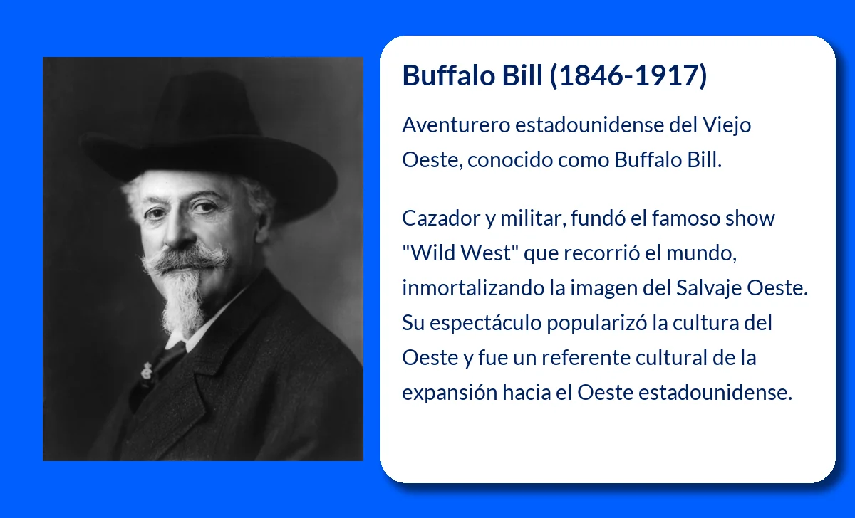 Buffalo Bill (1846-1917): El aventurero estadounidense que inmortalizó el Salvaje Oeste