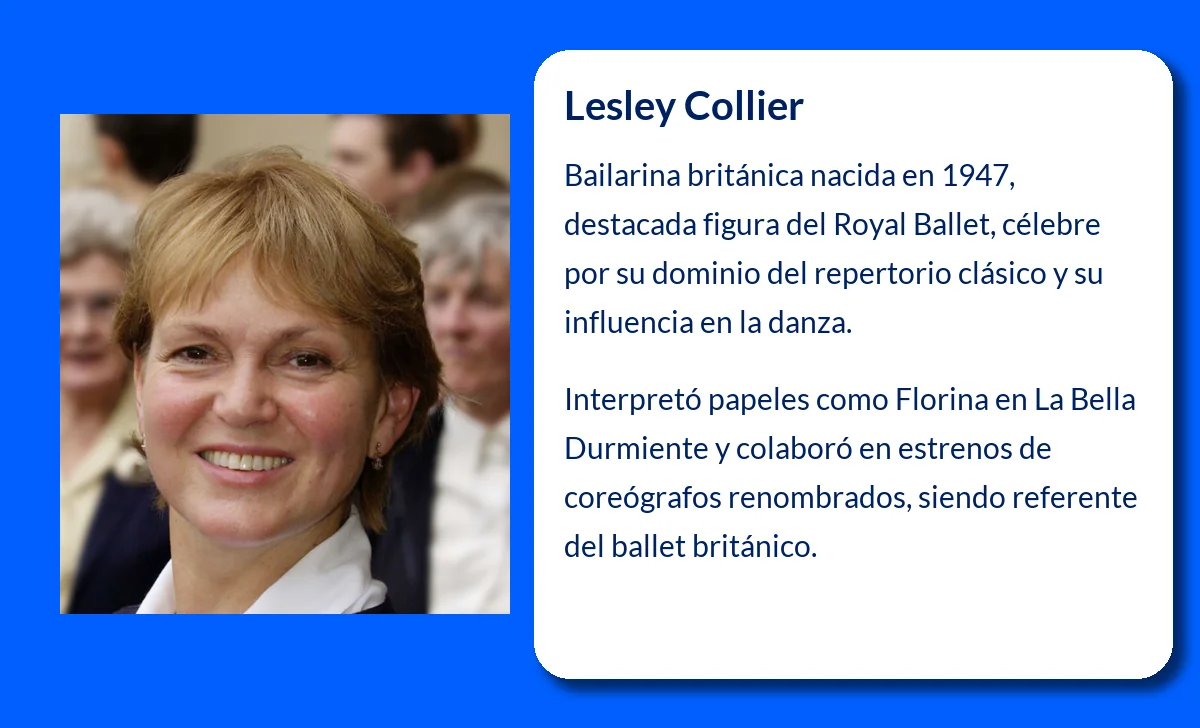 Lesley Collier (1947-VVVV): La Bailarina Británica que Marcó una Época en el Ballet Clásico