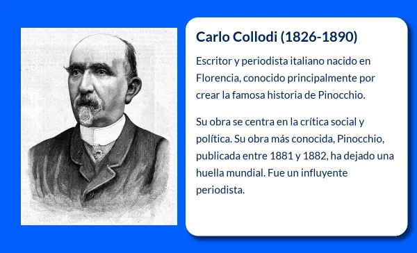 Collodi (1826-1890). El autor que dio vida a Pinocho