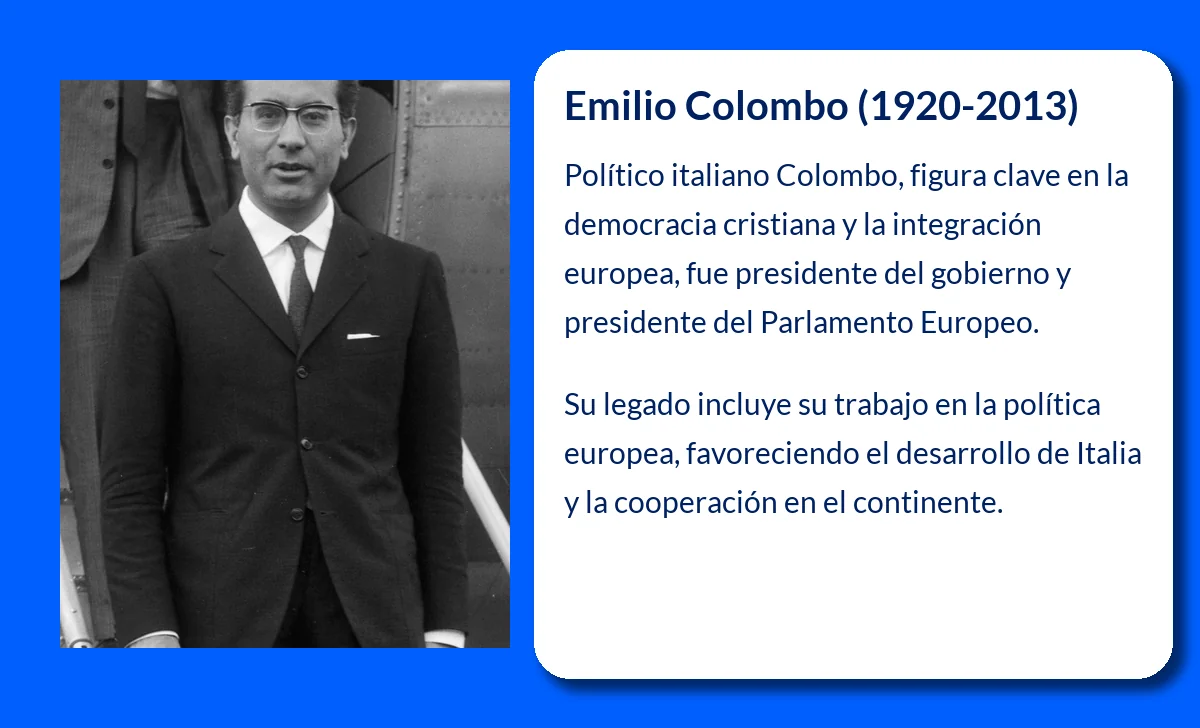 Emilio Colombo (1920-2013). El legado de un líder clave en la política italiana