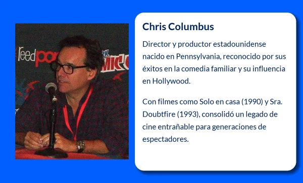 Chris Columbus (1958-VVVV): El director que definió la comedia familiar en Hollywood