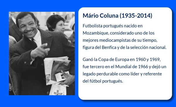 Mário Coluna (1935-2014): El corazón de un Benfica legendario y referente del fútbol portugués