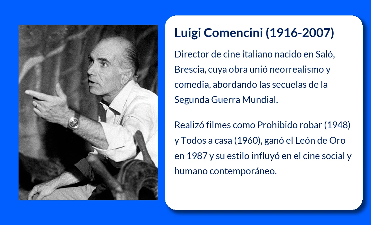 Luigi Comencini (1916-2007): El director italiano que plasmó la postguerra en la pantalla