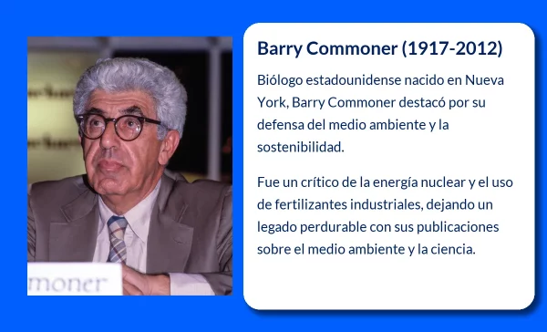 Barry Commoner (1917-2012): El biólogo que luchó por el medio ambiente y la sostenibilidad