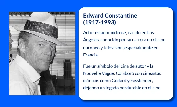 Edward Constantine (1917-1993): El actor que conquistó el cine europeo y la televisión internacional