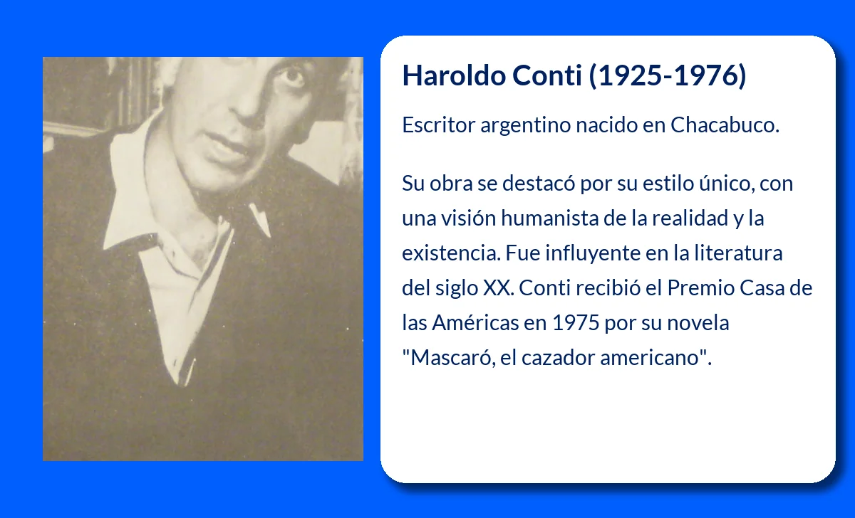 Haroldo Conti (1925-1976). El escritor argentino que rompió los moldes de la narrativa contemporánea
