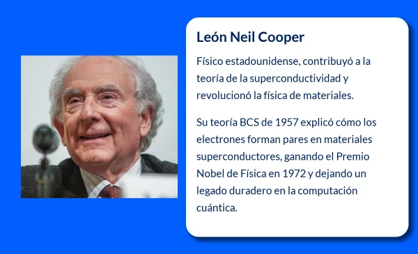 León Neil Cooper (1930-VVVV). El físico que revolucionó la teoría de la superconductividad