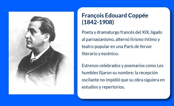 François Edouard Coppée (1842-1908): El legado literario de un poeta y dramaturgo francés