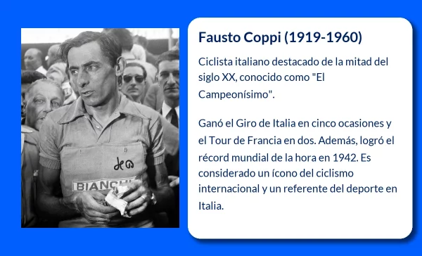 Fausto Coppi (1919-1960): El Campeonísimo del Ciclismo Mundial