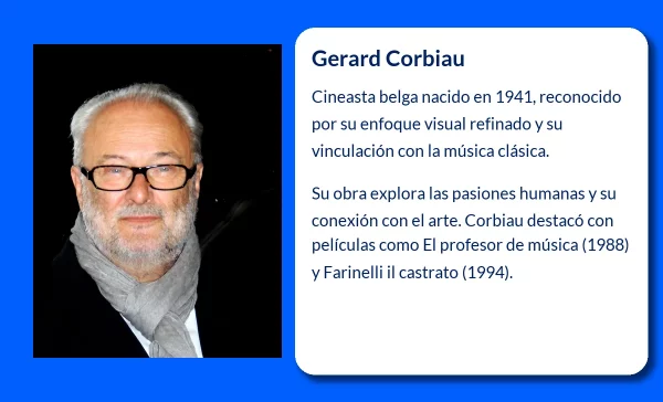 Gerard Corbiau (1941-VVVV). El cineasta belga que conquistó la ópera y el drama histórico