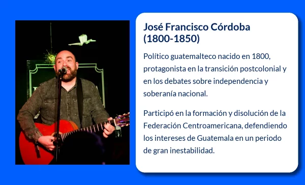 José Francisco Córdoba (1800-1850). El político guatemalteco que marcó el convulso siglo XIX