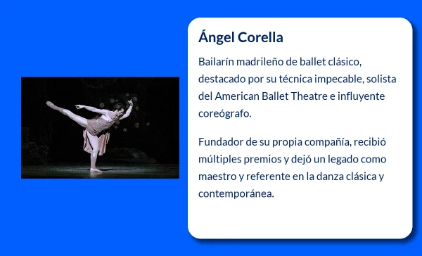 Ángel Corella (1975-VVVV): El bailarín español que conquistó los escenarios internacionales