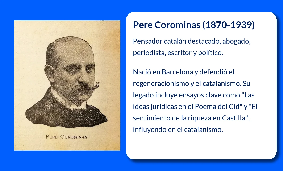 Pere Corominas (1870-1939). El polifacético pensador catalán del regeneracionismo