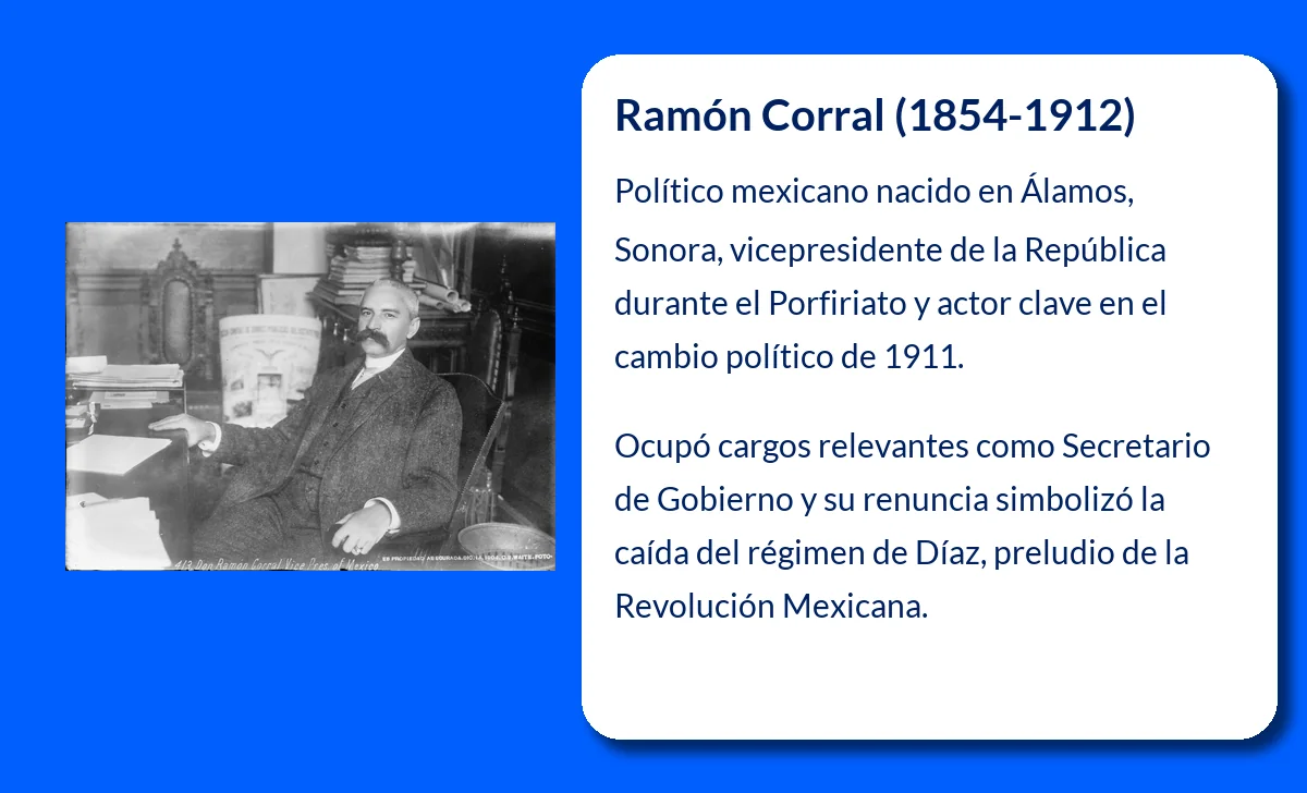 Ramón Corral (1854-1912): El político que marcó una época en la historia de México