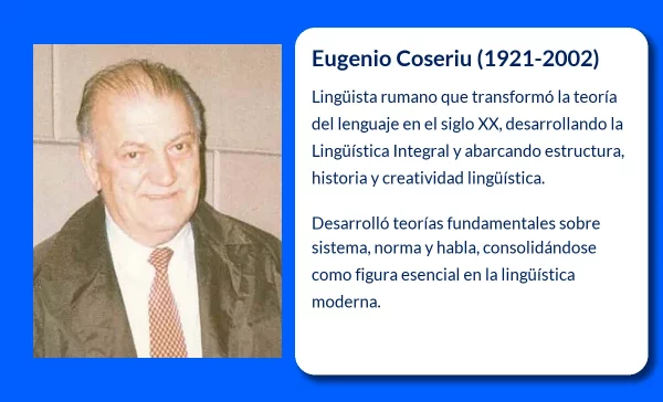Eugenio Coseriu (1921-2002). El lingüista que revolucionó la teoría del lenguaje en el siglo XX