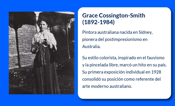 Grace Cossington-Smith (1892-1984). La pionera del postimpresionismo en Australia