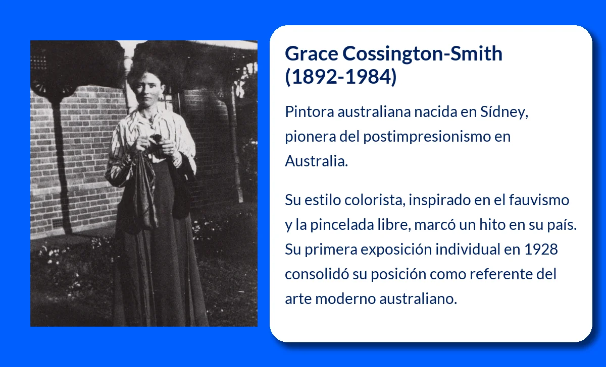 Grace Cossington-Smith (1892-1984). La pionera del postimpresionismo en Australia