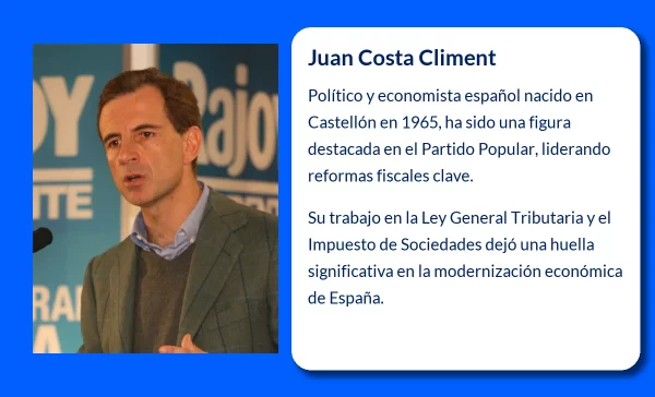 Juan Costa Climent (1965-VVVV). El estratega económico y político del Partido Popular