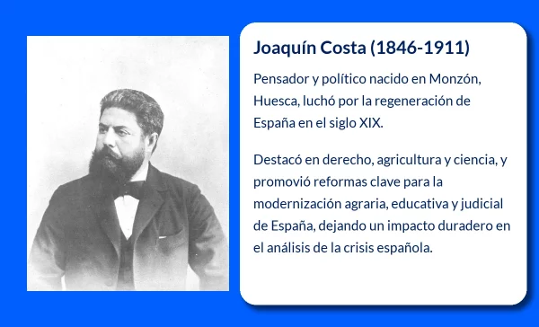 Joaquín Costa (1846-1911): El pensador que intentó transformar España