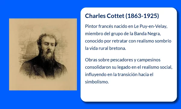 Charles Cottet (1863-1925). El pintor francés de la Bretaña sombría que marcó la transición artística en Francia